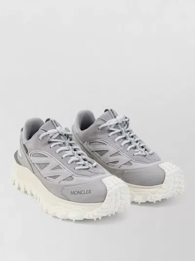 Moncler Apex Craft Gtx Trailgrip Performance Sneakers In Gray