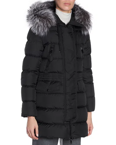 MONCLER APHROTI HOODED DOWN PARKA