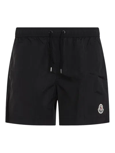 MONCLER APPLIQUÉ SWIM SHORTS
