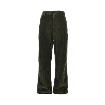Moncler Après-ski Corduroy Pants In Green