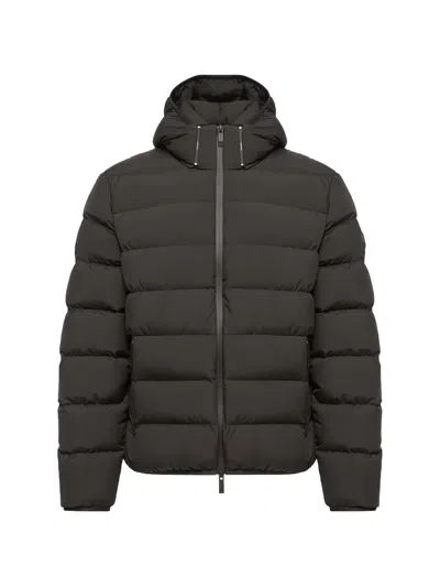 MONCLER ARAJOKI HOODED QUILTED JACKET