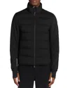 Moncler Araripe Mid Layer Quilted Down Jacket In Black