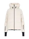 Moncler 'arcesaz' Short Down Jacket In White