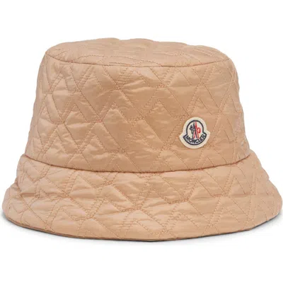 Moncler Archive Dna Reversible Bucket Hat In Neutral