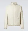 Moncler Beige Logo Patch Jacket