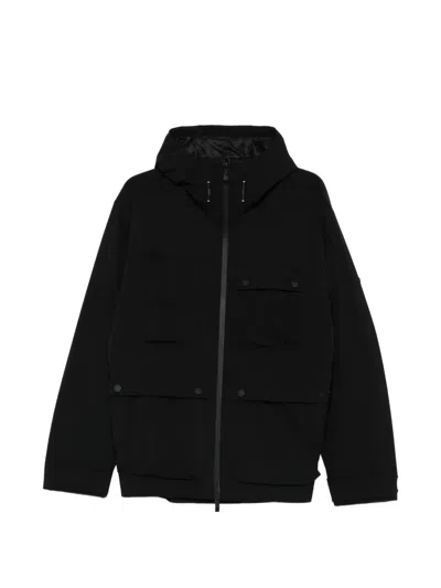 Moncler Arcturus Hooded Pocket Jacket In Black