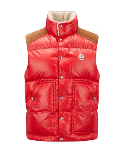 MONCLER MONCLER ARDECHE BUTTON-UP DOWN VEST