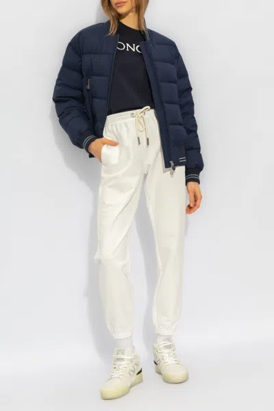 Moncler ‘argo' Down Jacket In Navy Blue