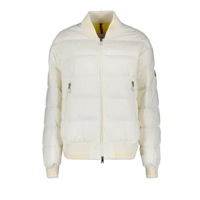 Moncler Argo Puffer Jacket In White