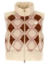 Moncler Armathia Down Vest In Neutral