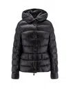 Moncler Grenoble Armoniques Button-up Down Jacket In Black