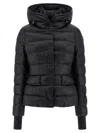 Moncler Armoniques Down Jacket In Black