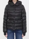 Moncler Grenoble Armoniques Button-up Down Jacket In Black