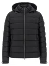 Moncler Arneb Lightweight Micro Chic Down Jacket In Black