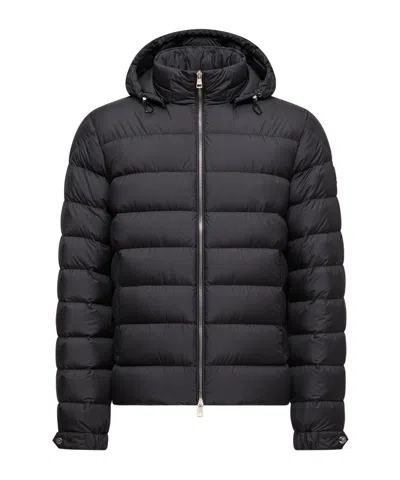 MONCLER ARNEB HOODED SHORT DOWN JACKET