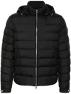 Moncler Men Arneb Short Down Jacket In Black