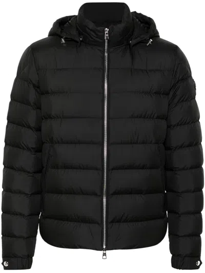Moncler Men Arneb Short Down Jacket In Black