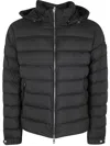 Moncler Arneb Lightweight Micro Chic Down Jacket In Black