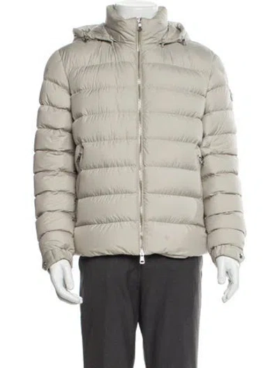 Pre-owned Moncler Arneb Jacket Puffer Coat In Neutral