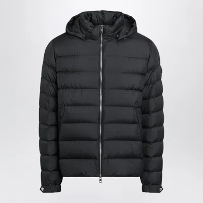 Moncler Arneb Mini Puffer Short Down Jacket In Black