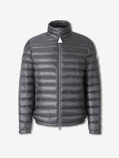 Moncler High-neck Padded Jacket In Black