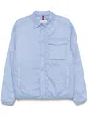 Moncler Doudoune-chemise Arpont In Blue