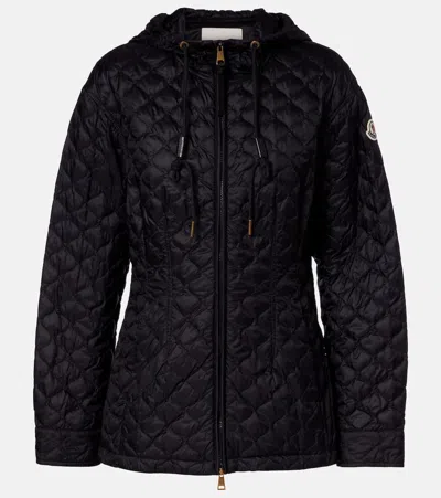 Moncler Arum Quilted Down Jacket In Black