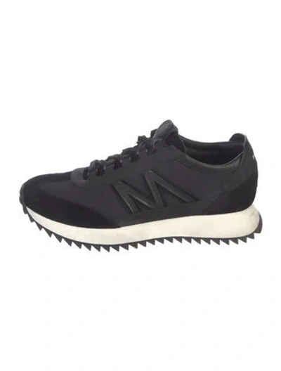 Pre-owned Moncler Athletic Sneakers In Blue