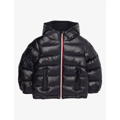 Moncler Kids' Aubert Padded Shell Jacket 3 In Black