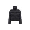 Moncler Aucun Short Down Jacket Black Size 3 In Black