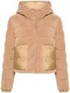 Moncler Audrieu Padded Jacket In Neutrals