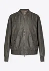 MONCLER AVER REVERSIBLE BOMBER JACKET