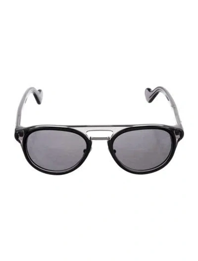 Pre-owned Moncler Aviator Tinted Sunglasses