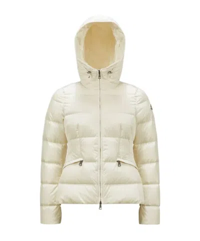 Moncler Avoce Cropped Down Jacket In White