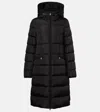 Moncler Avocette Down Coat In Black