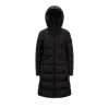 Moncler Doudoune Mi-longue À Capuche Suyen In Black