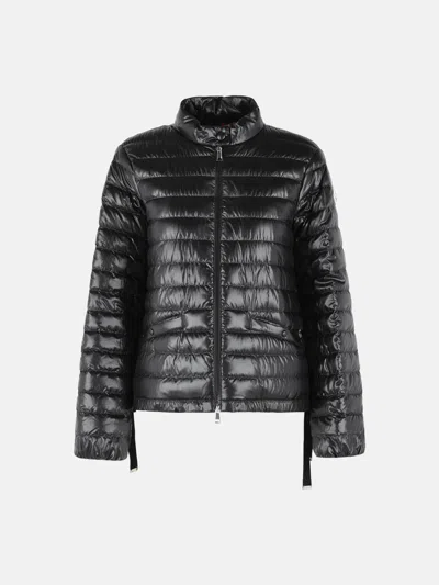 Moncler 'azalee' Short Black Polyamide Down Jacket
