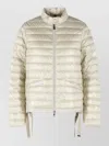 Moncler Azalee Short Polyamide Down Jacket Adjustable In Neutral