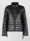 Moncler Azalee Short Polyamide Down Jacket In Black