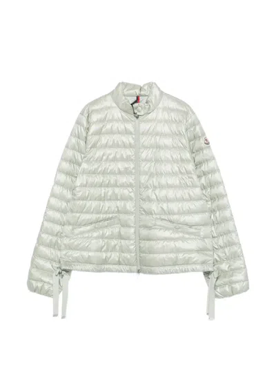Moncler Azalee Tie-details Jacket In Gray