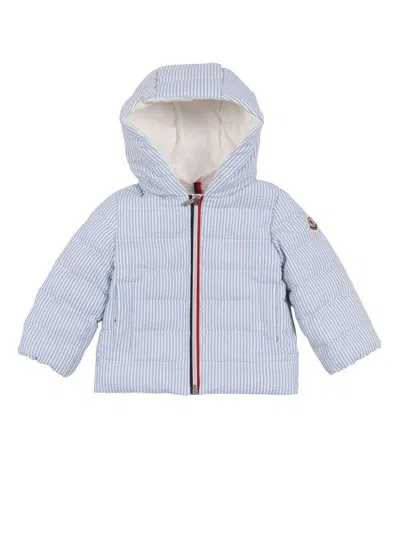 Moncler Baby Kids'  Aqua Haluk Jacket In Blue