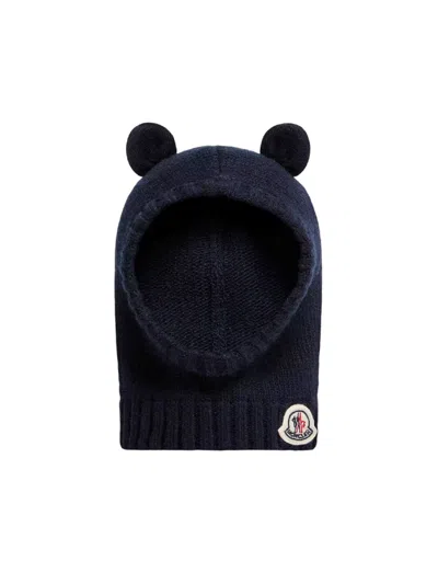 Moncler Baby Balaclava In Blue