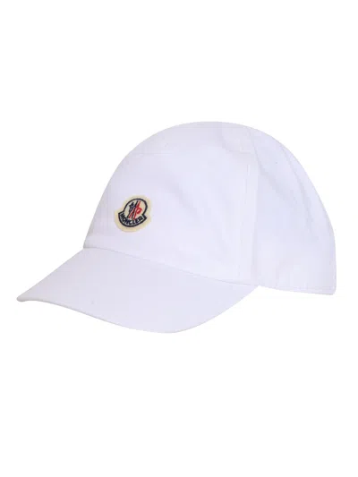 Moncler Baby Kids'  Baseball Cap In White