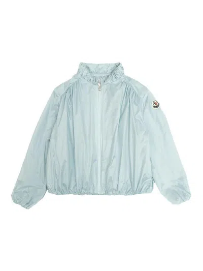 Moncler Kids' Baby Blue Jacket With Logo