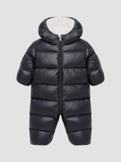 Moncler Baby Boy's & Little Boy's Alanie Puffer Snowsuit In Blue