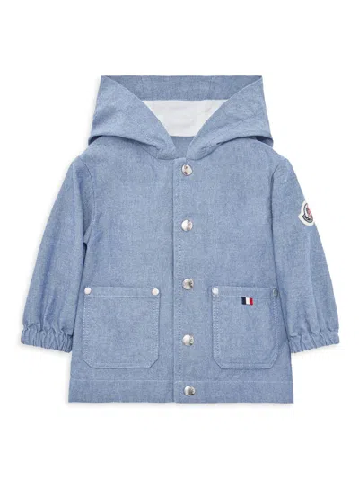 Moncler Baby Boy's & Little Boy's Nur Hooded Jacket In Blue
