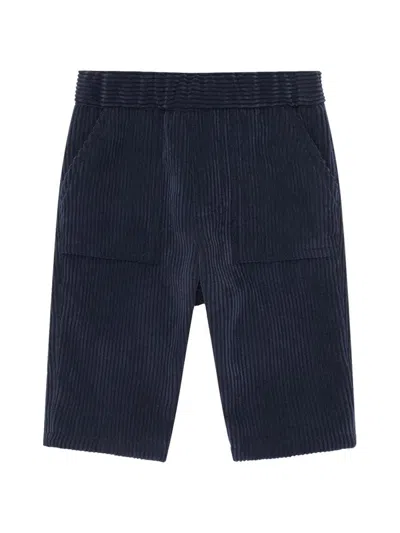 Moncler Baby Boy's & Little Boy's Pants In Corduroy In Blue