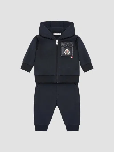 Moncler Baby Boy's & Little Boy's Set In Cotton Blend In Black