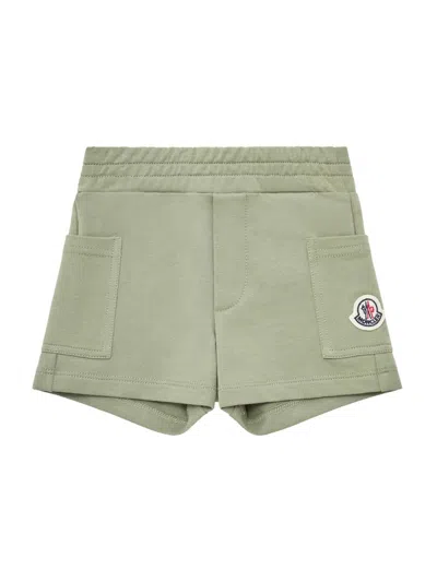 Moncler Baby Boy's & Little Boy's Shorts In Cotton Blend In Green