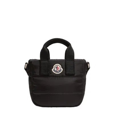 Moncler Baby Caradoc Tote Bag In Black